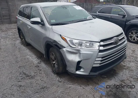 2018 Toyota Highlander Le from USA, damaged, VIN 5TDBZRFHXJS886312